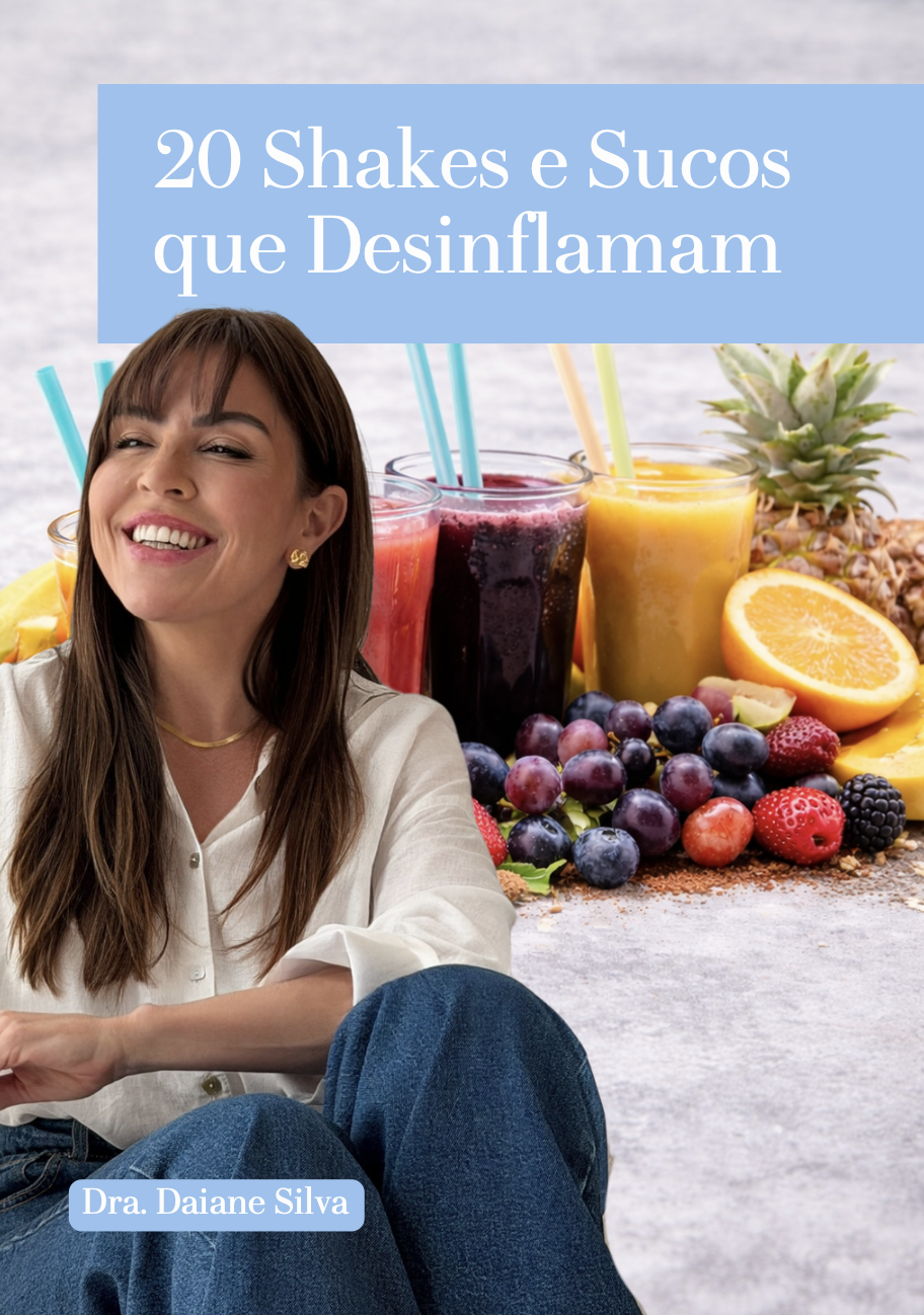 Capa do ebook 20 Shakes e Sucos que Desinflamam