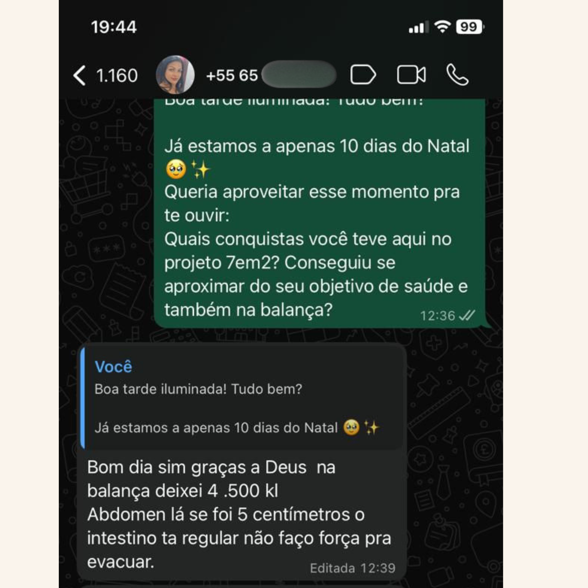 Não faz mais força para evacuar